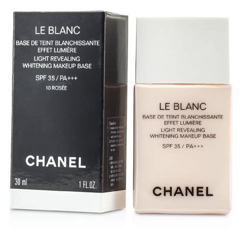 chanel le blanc light revealing whitening makeup base pantip|chanel le blanc whitening skincare.